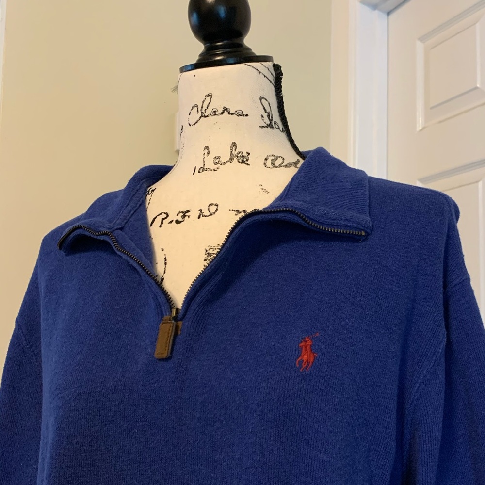 Men’s Medium Ralph Lauren Quarter ZIP Sweater